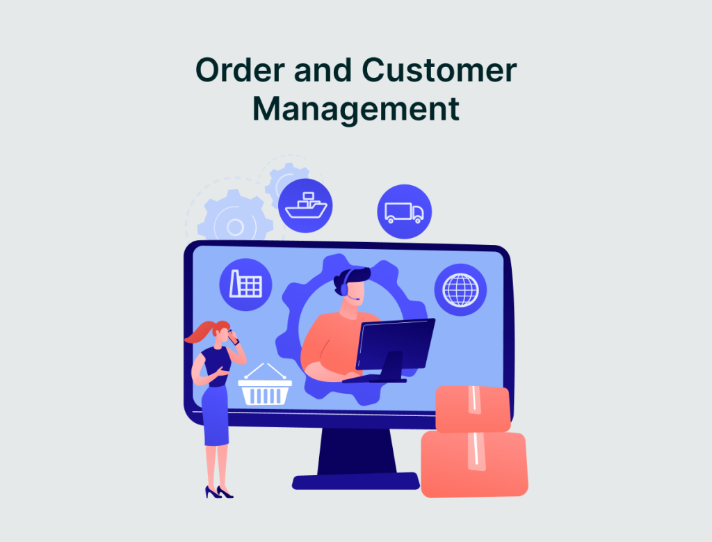 Order and Customer Management, B2C ecommerce platform