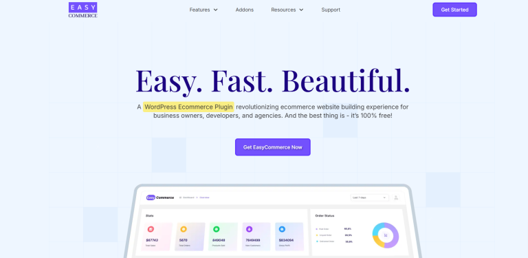 EasyCommerce WordPress Ecommerce Plugin