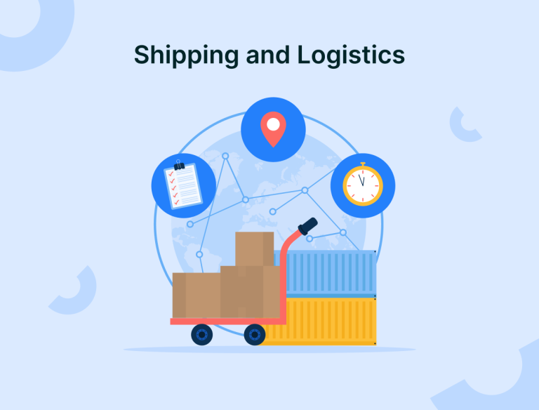 shipping and logistics set up