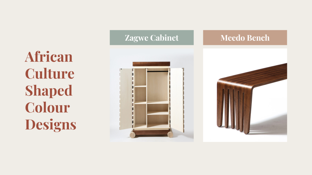 African Culture Shaped Colour Designs ecommerce furniture trends