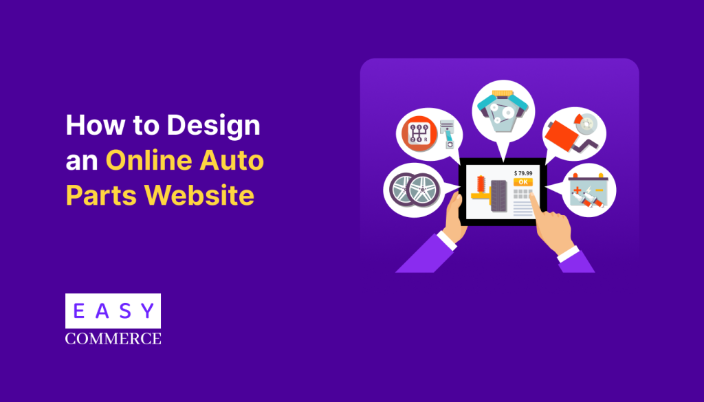 Design an Auto Parts Website
