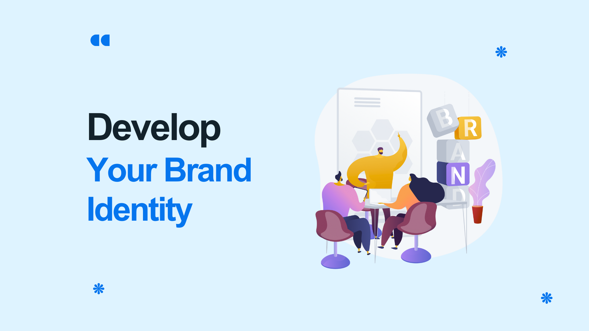 Develop Your Brand Identity start your hoodie business