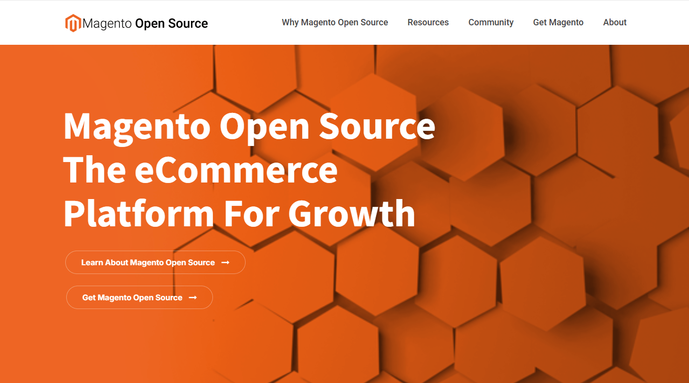 Magento open source ecommerce platform for florist