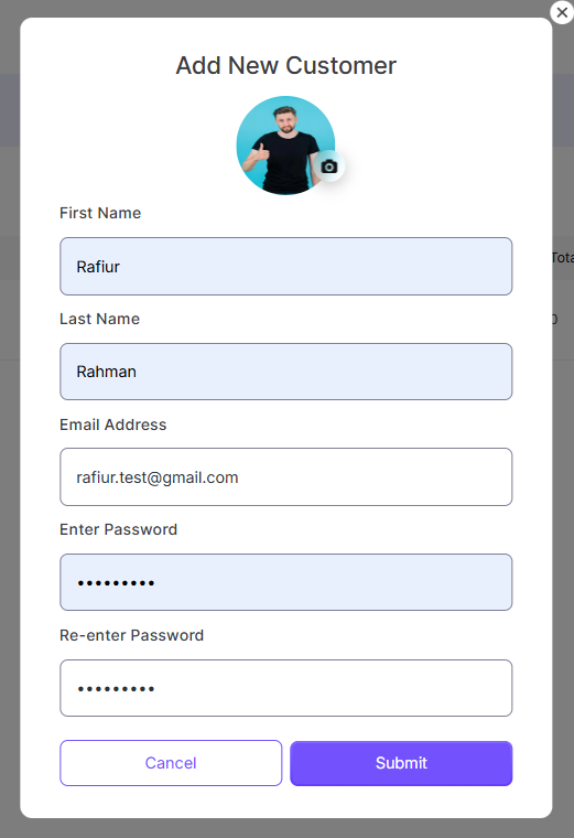 Add Customer