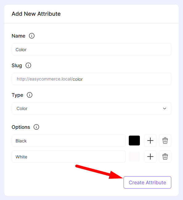 Add Attributes
