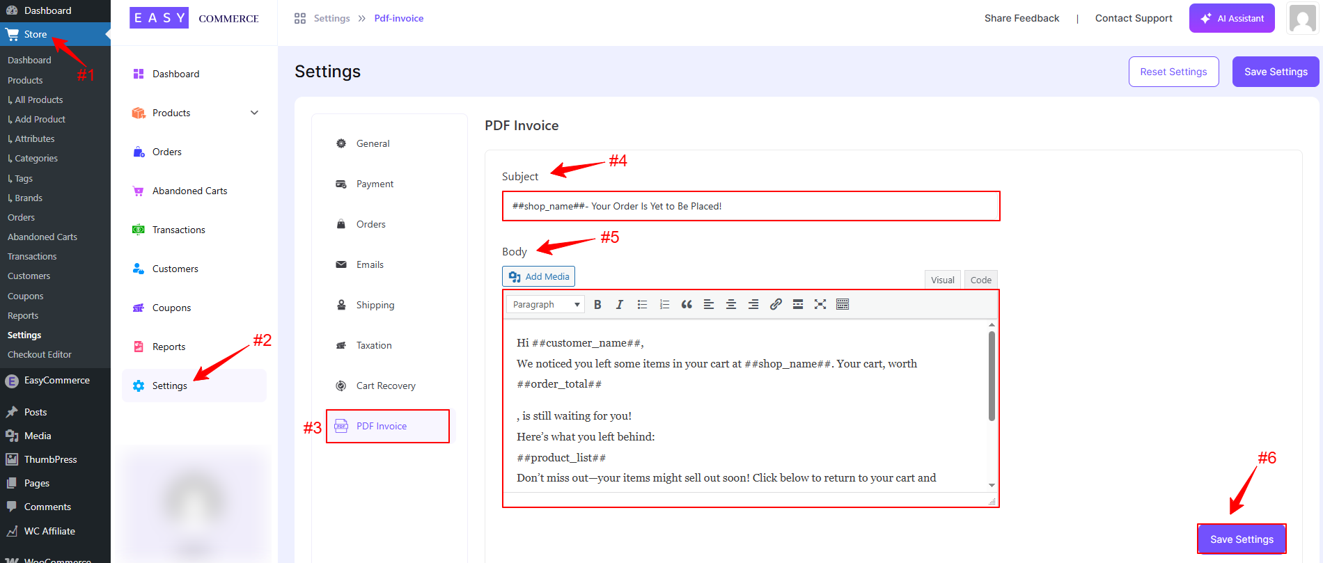 Pdf Invoice