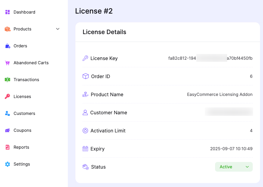license 2