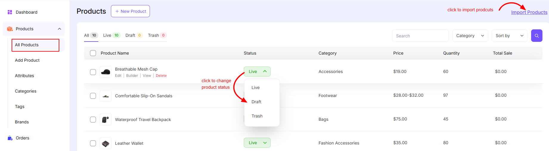 All Products – EasyCommerce